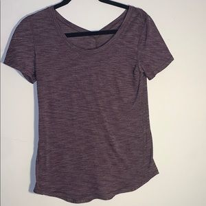 Lululemon Maroon Heather T-shirt (6)